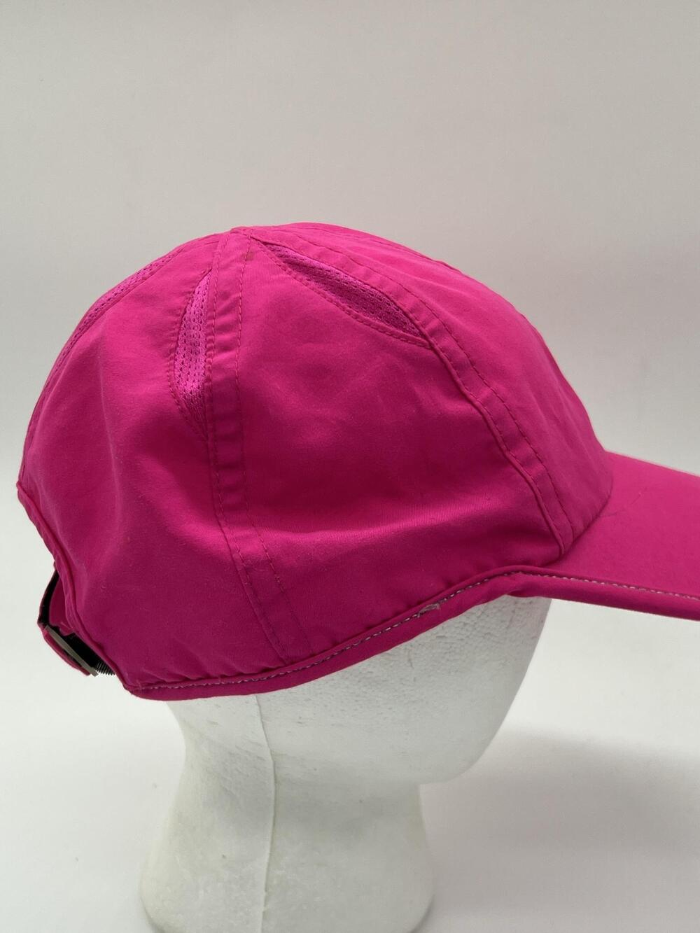 Hind Hat Cap Strap Back Unisex One Size Pink Mesh Baseball Running Athletic - Picture 4 of 7